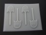 347sp Video Game Ghost Chocolate or Hard Candy Lollipop Mold